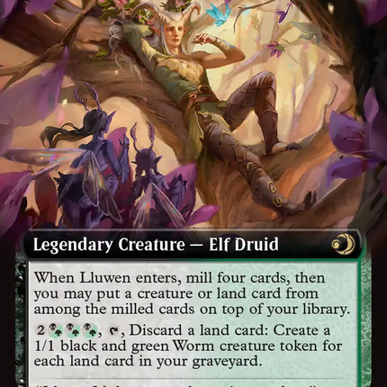 Lluwen, Imperfect Naturalist (Extended Art) [Lorwyn Eclipsed]