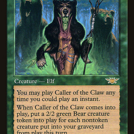 Caller of the Claw [Legions]