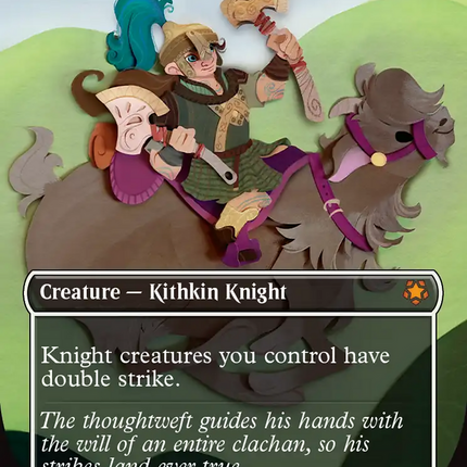 Kinsbaile Cavalier (Borderless) [Lorwyn Eclipsed Special Guests]