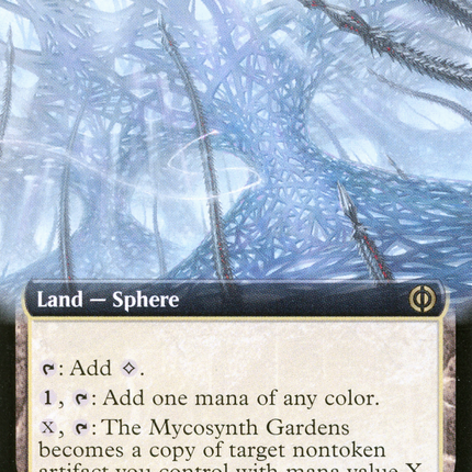 The Mycosynth Gardens (Extended Art) [Phyrexia: All Will Be One]