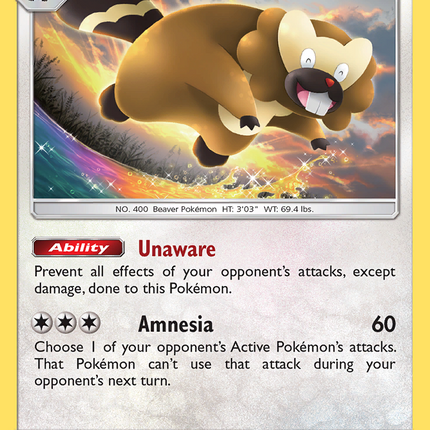 Bibarel (172/236) [Sun & Moon: Unified Minds]