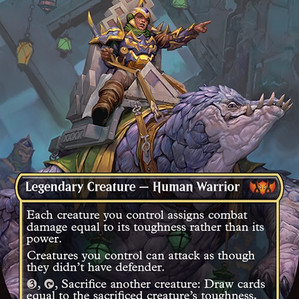 Felothar the Steadfast (Borderless) [Tarkir: Dragonstorm Commander]