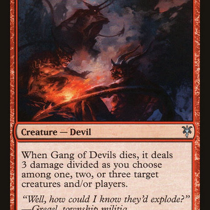 Gang of Devils [Duel Decks: Sorin vs. Tibalt]