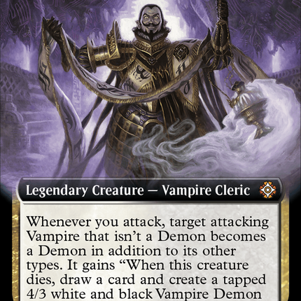 Clavileno, First of the Blessed (Extended Art) [The Lost Caverns of Ixalan Commander]