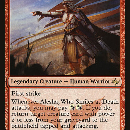 Alesha, Who Smiles at Death [The List]