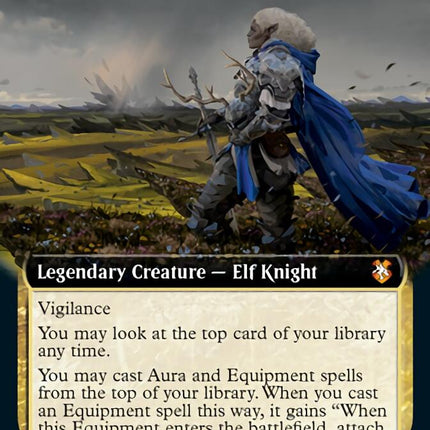 Galea, Kindler of Hope (Extended Art) [Dungeons & Dragons: Adventures in the Forgotten Realms Commander]