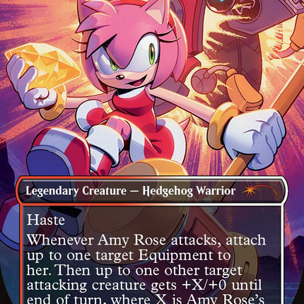 Amy Rose (Rainbow Foil) [Secret Lair Drop Series]