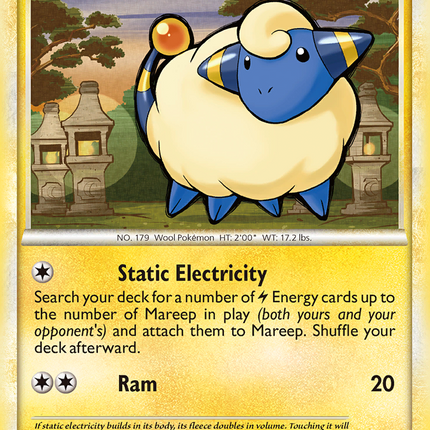 Mareep (73/123) [HeartGold & SoulSilver: Base Set]