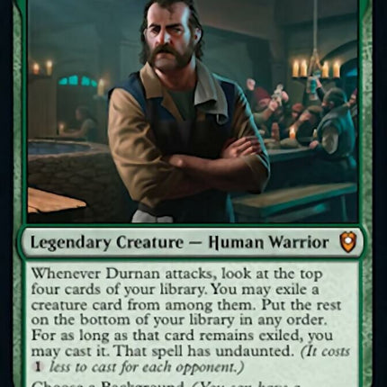 Durnan of the Yawning Portal [Commander Legends: Battle for Baldur's Gate]