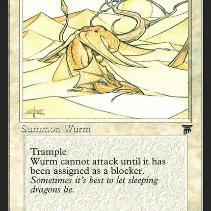 Elder Land Wurm [Legends]