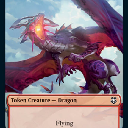 Dragon // Dragon Spirit Double-Sided Token [Dungeons & Dragons: Adventures in the Forgotten Realms Commander Tokens]