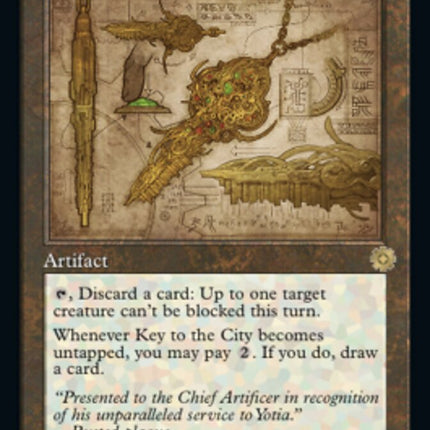Key to the City (Retro Schematic) [The Brothers' War Retro Artifacts]