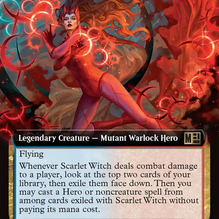 Scarlet Witch, Chaotic Avenger (Extended Art) [Marvel Super Heroes Commander]
