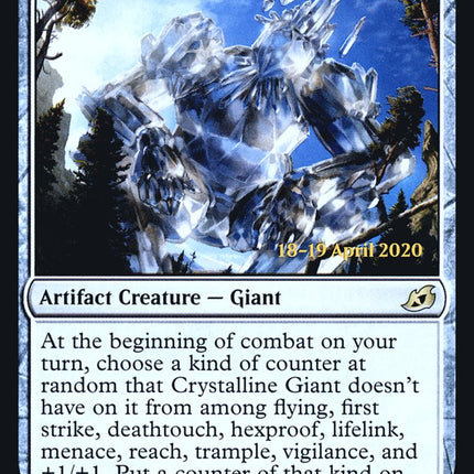 Crystalline Giant [Ikoria: Lair of Behemoths Prerelease Promos]