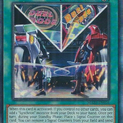 On Your Mark, Get Set, DUEL! [MAZE-EN016] Collector's Rare
