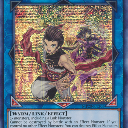 Draco Masters of the Tenyi [MP20-EN205] Prismatic Secret Rare