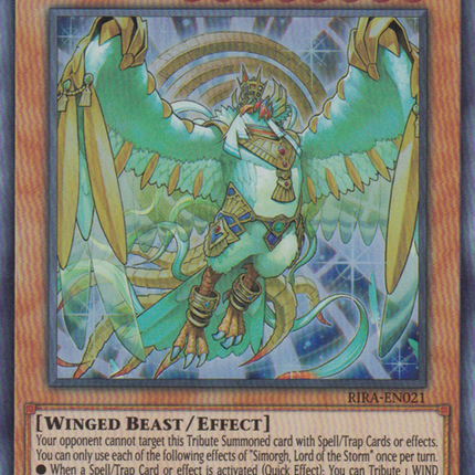 Simorgh, Lord of the Storm [RIRA-EN021] Super Rare