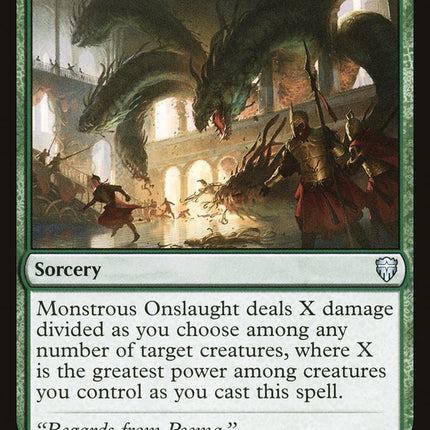 Monstrous Onslaught [Commander Legends]