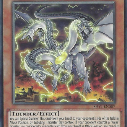 Thunder King, the Lightningstrike Kaiju [SHVI-EN087] Rare