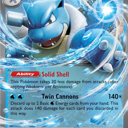 Blastoise ex (009/165) [Scarlet & Violet 151]
