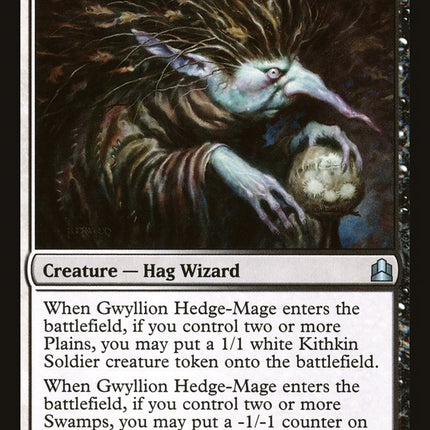 Gwyllion Hedge-Mage [Commander 2011]