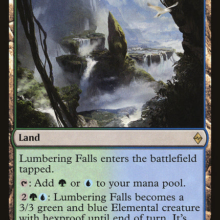 Lumbering Falls [Battle for Zendikar]