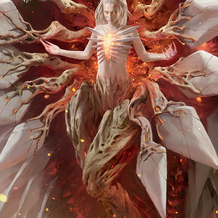 Wrenn and Realmbreaker Art Card (Gold-Stamped Signature) [March of the Machine Art Series]