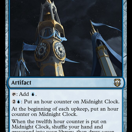 Midnight Clock (Ripple Foil) [Modern Horizons 3 Commander]