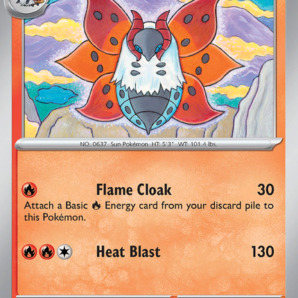 Volcarona (041/197) [Scarlet & Violet: Obsidian Flames]