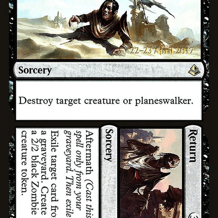 Never // Return [Amonkhet Prerelease Promos]