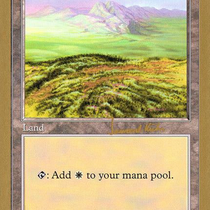 Plains (jk433) (Janosch Kuhn) [World Championship Decks 1997]