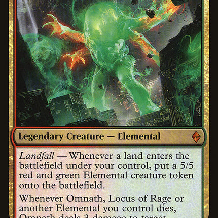 Omnath, Locus of Rage [Battle for Zendikar]