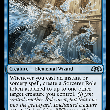 Splashy Spellcaster [Wilds of Eldraine]