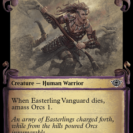 Easterling Vanguard [The Lord of the Rings: Tales of Middle-Earth Showcase Scrolls]