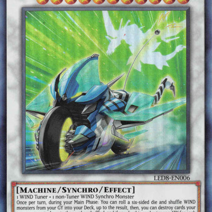 Hi-Speedroid Clear Wing Rider [LED8-EN006] Ultra Rare