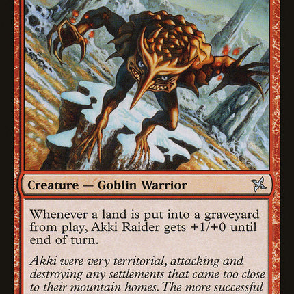 Akki Raider [Betrayers of Kamigawa]