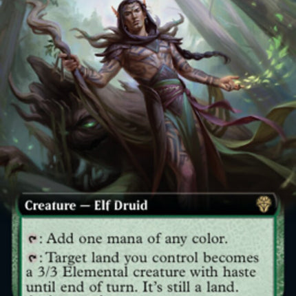 Llanowar Loamspeaker (Extended Art) [Dominaria United]