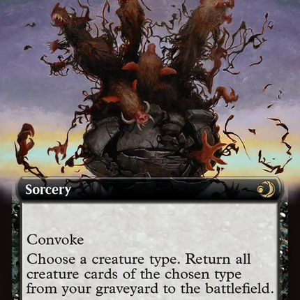 Bloodline Bidding (Extended Art) [Lorwyn Eclipsed]