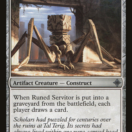Runed Servitor [Rise of the Eldrazi]