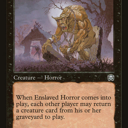 Enslaved Horror [Mercadian Masques]