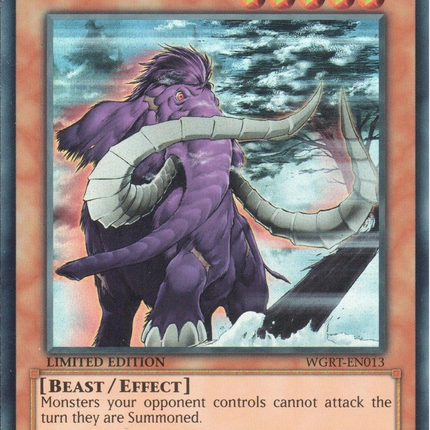 Big-Tusked Mammoth [WGRT-EN013] Super Rare