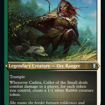 Cadira, Caller of the Small (Foil Etched) [Commander Legends: Battle for Baldur's Gate]