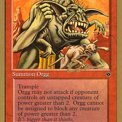 Orgg (Eric Tam) [Pro Tour Collector Set]