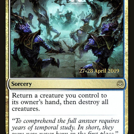 Time Wipe [War of the Spark Prerelease Promos]