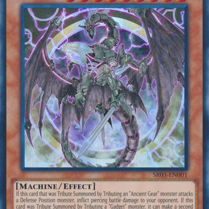 Ancient Gear Reactor Dragon [SR03-EN001] Ultra Rare