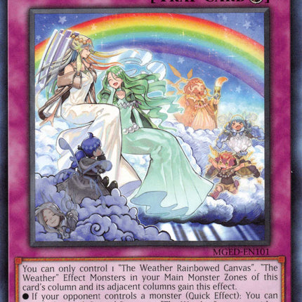 The Weather Rainbowed Canvas [MGED-EN101] Rare