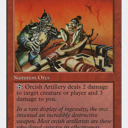 Orcish Artillery [Fifth Edition]
