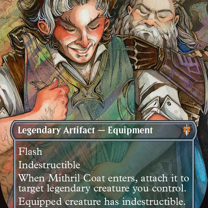 Mithril Coat (Borderless) (Surge Foil) [The Hobbit: Eternal-Legal]