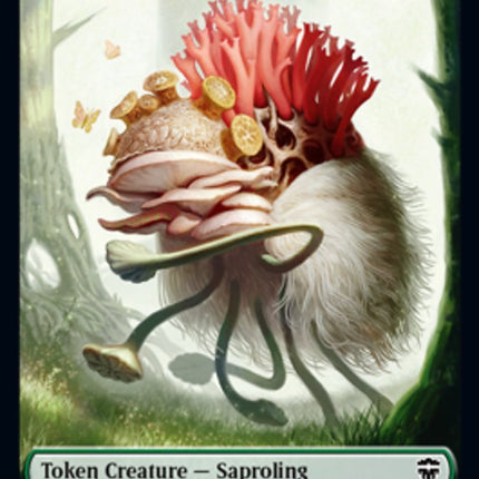 Copy (023) // Saproling Double-Sided Token [Commander Legends Tokens]