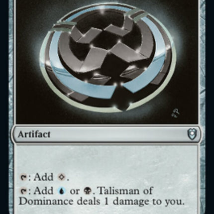 Talisman of Dominance [Commander Legends: Battle for Baldur's Gate]